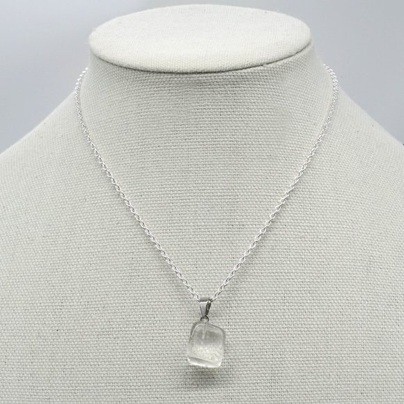 My Bead Emporium Jewelry - Choker with clear quartz crystal.